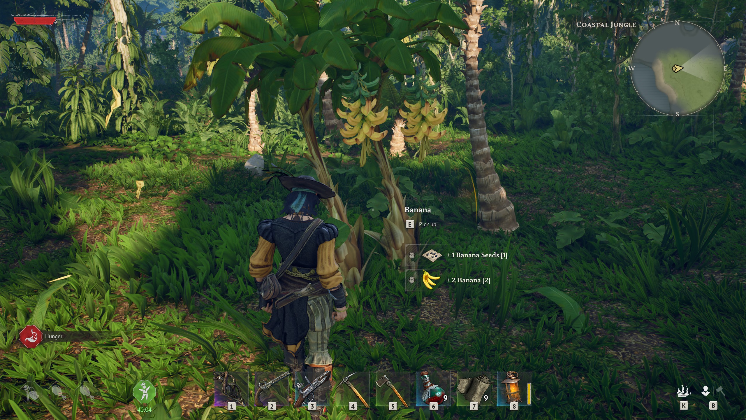 Getting banana seeds